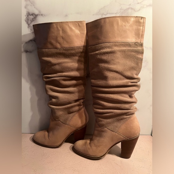 ZODIAC knee high leather/suede boots - Picture 6 of 6